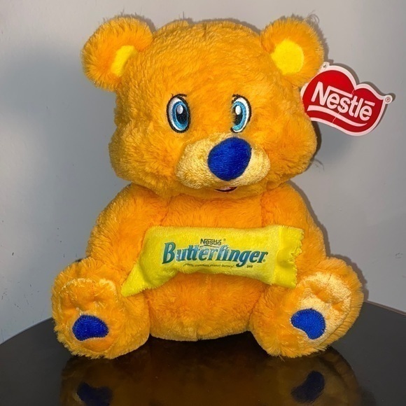 Kellytoy Other - NWT 12” Nestle Butterfinger Bear by Kellytoy